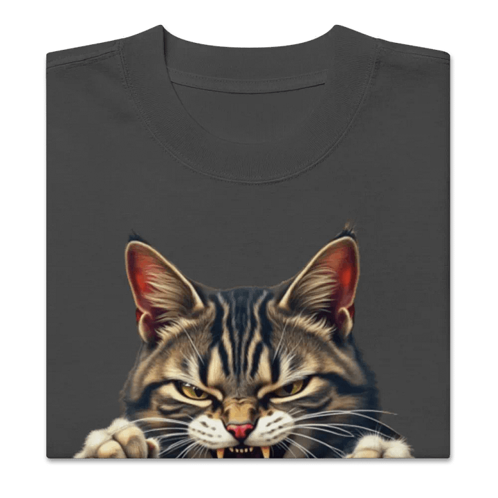 Hyper Realistic Angry Cat Scratching 
