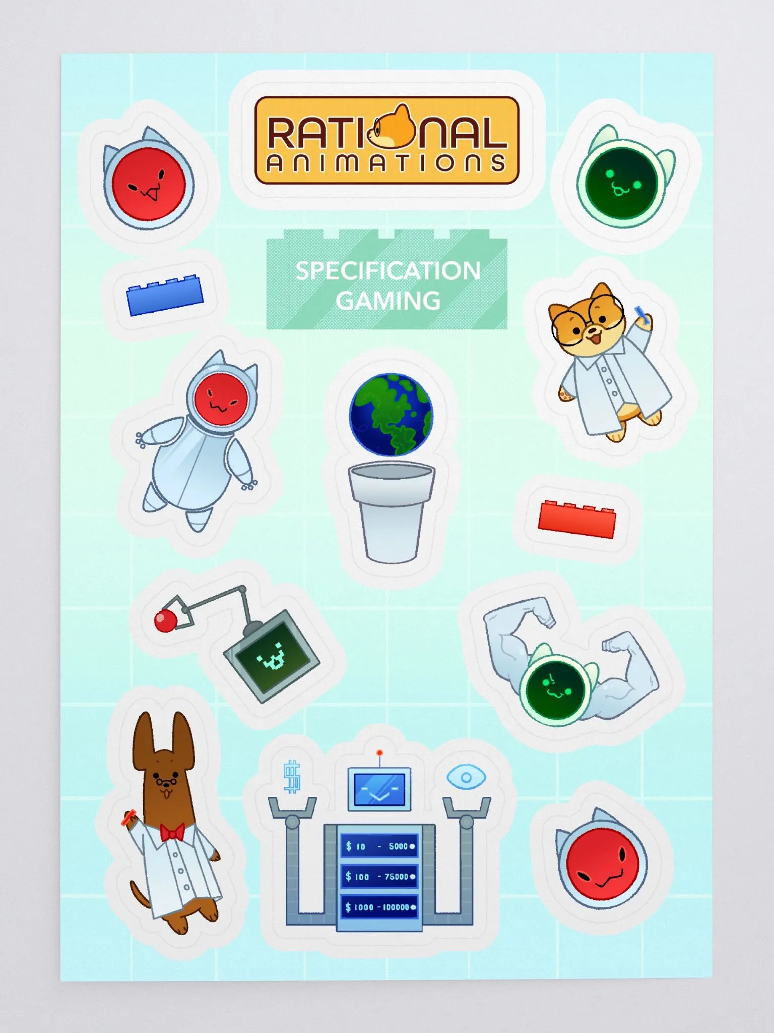 Specification Gaming - Sticker Sheet product image (3)