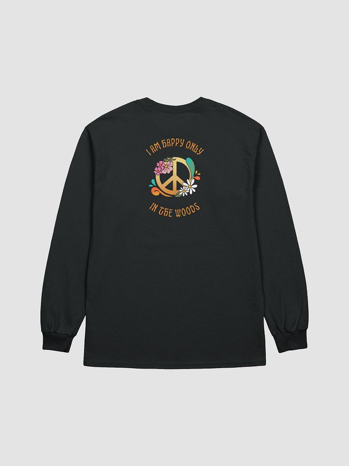 Happy in the Woods ultra cotton long sleeve t-shirt. product image (2)