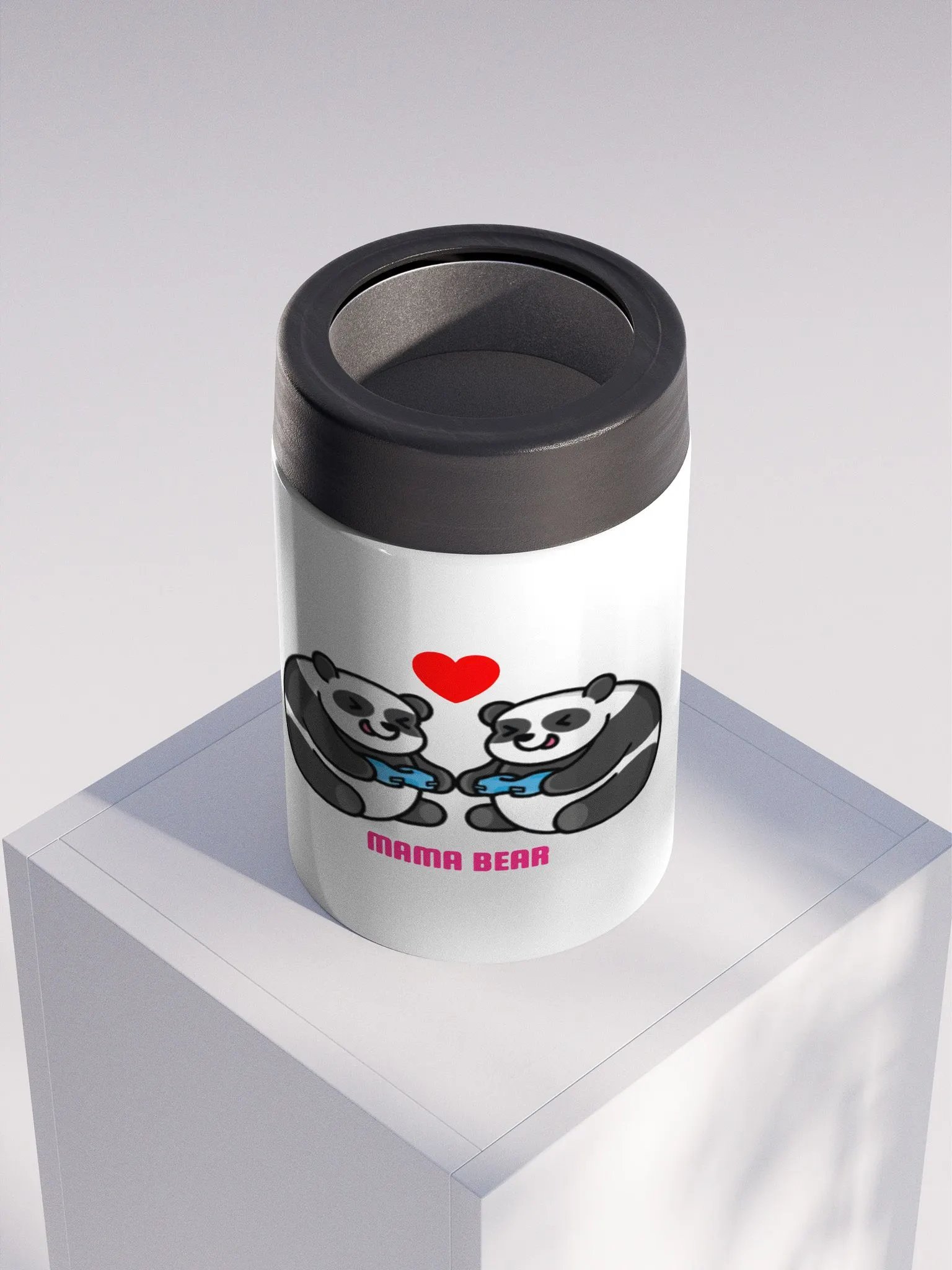 Mama Bear Stainless Steel Koozie product image (3)