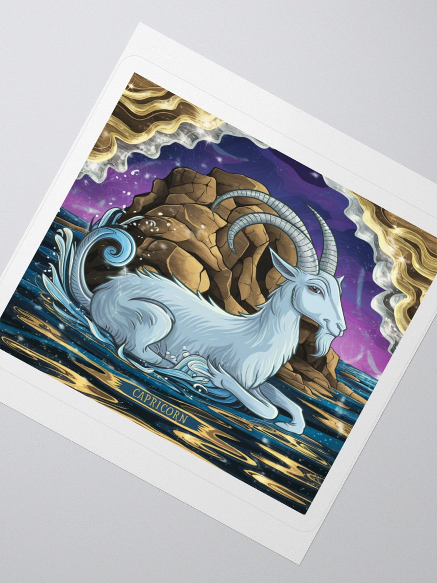 Capricorn Kiss-Cut Sticker product image (6)