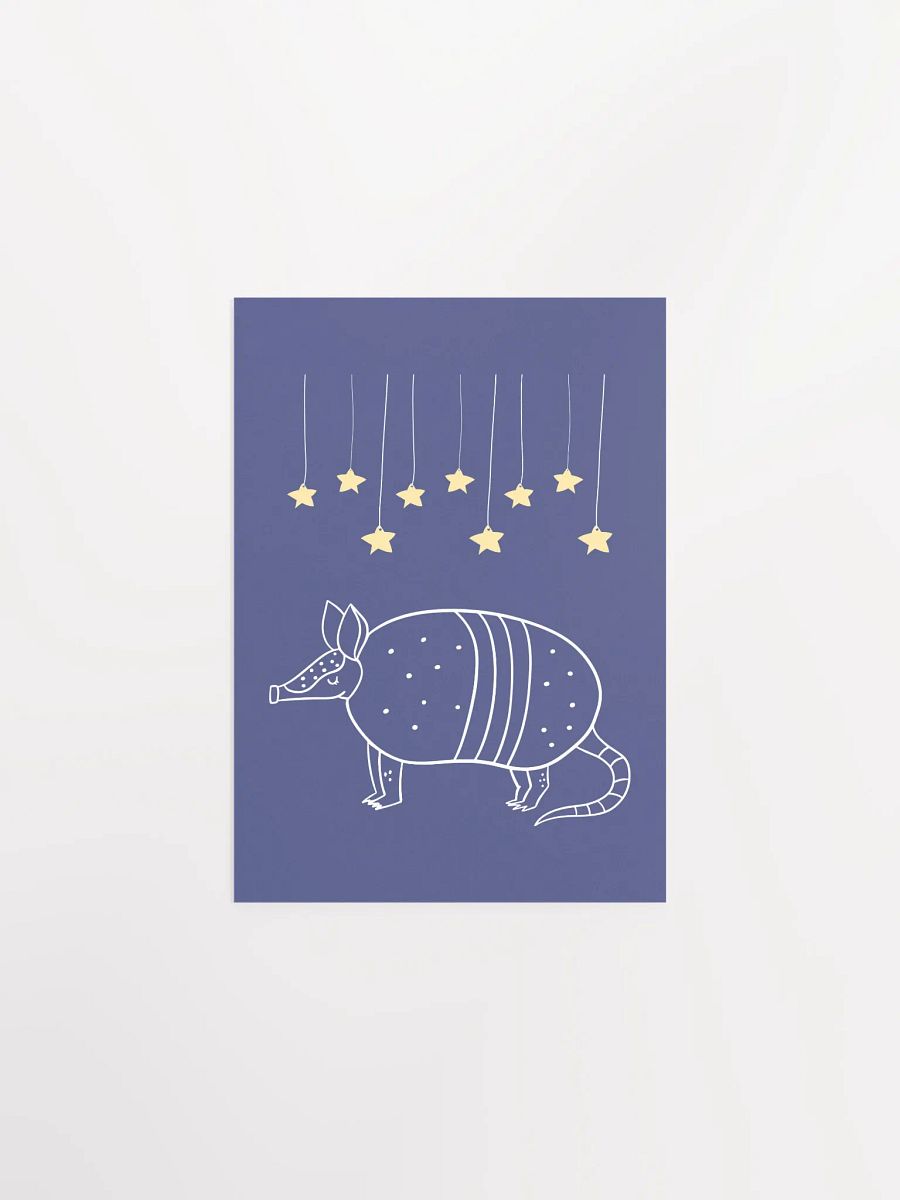 Starry Armadillo | Poster product image (8)