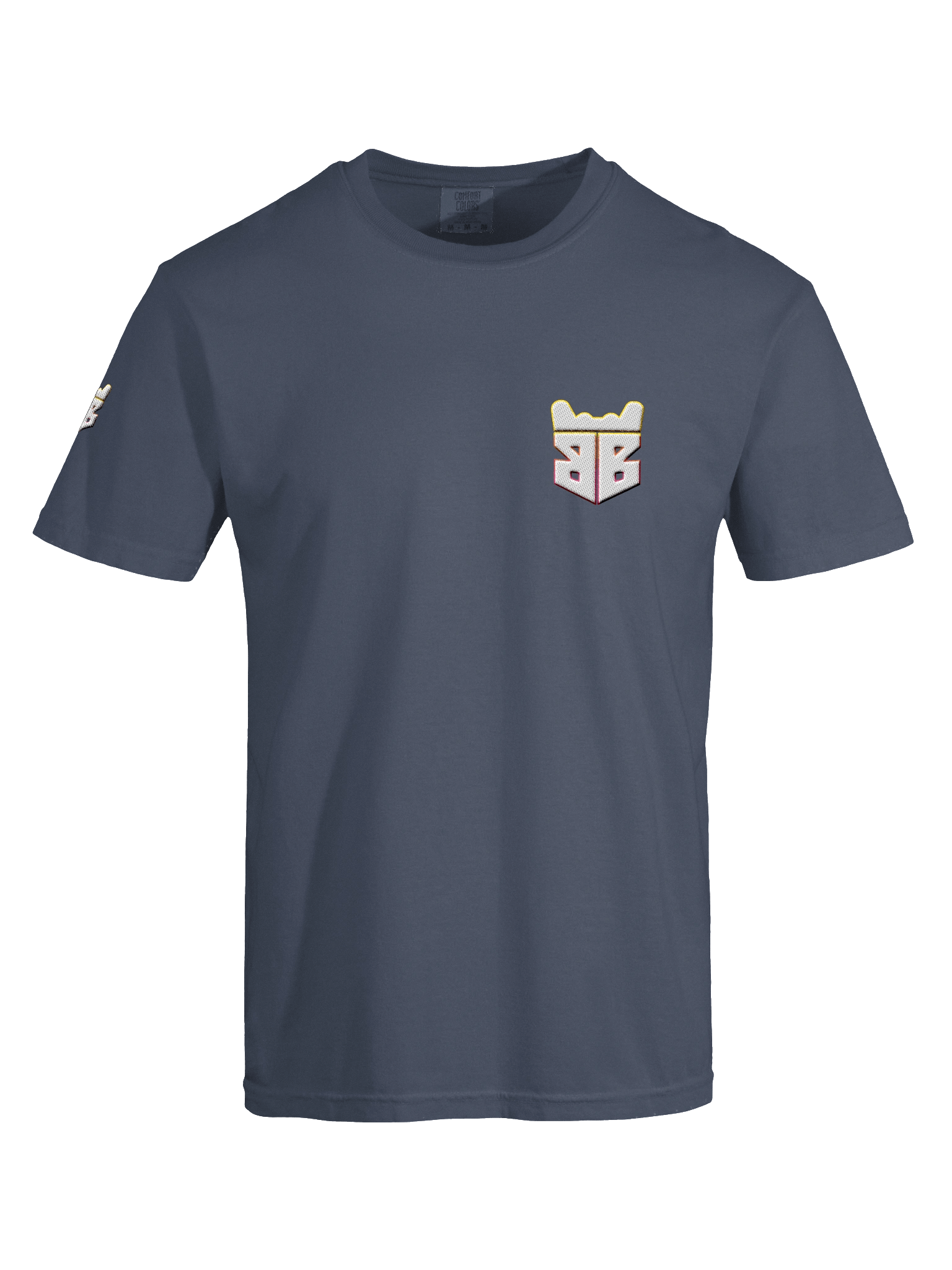 White BB Crest Comfort Tee product image (90)