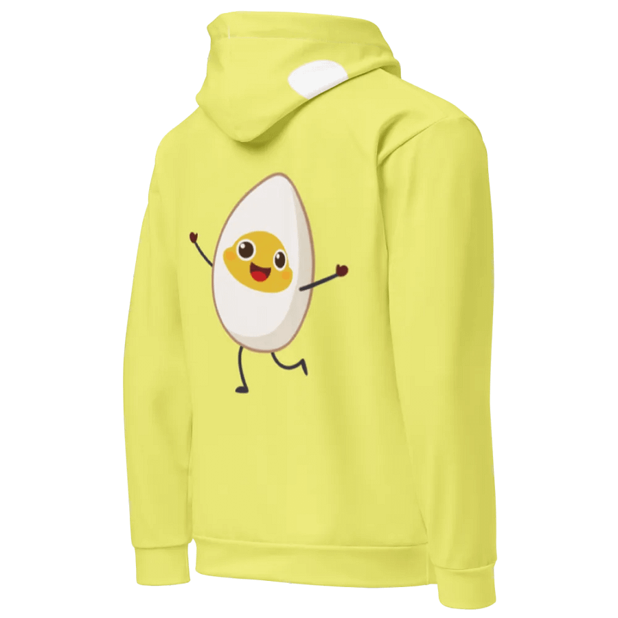 Lingling Kwong Eggs Design Unisex Hoodie (Yellow) product image (5)