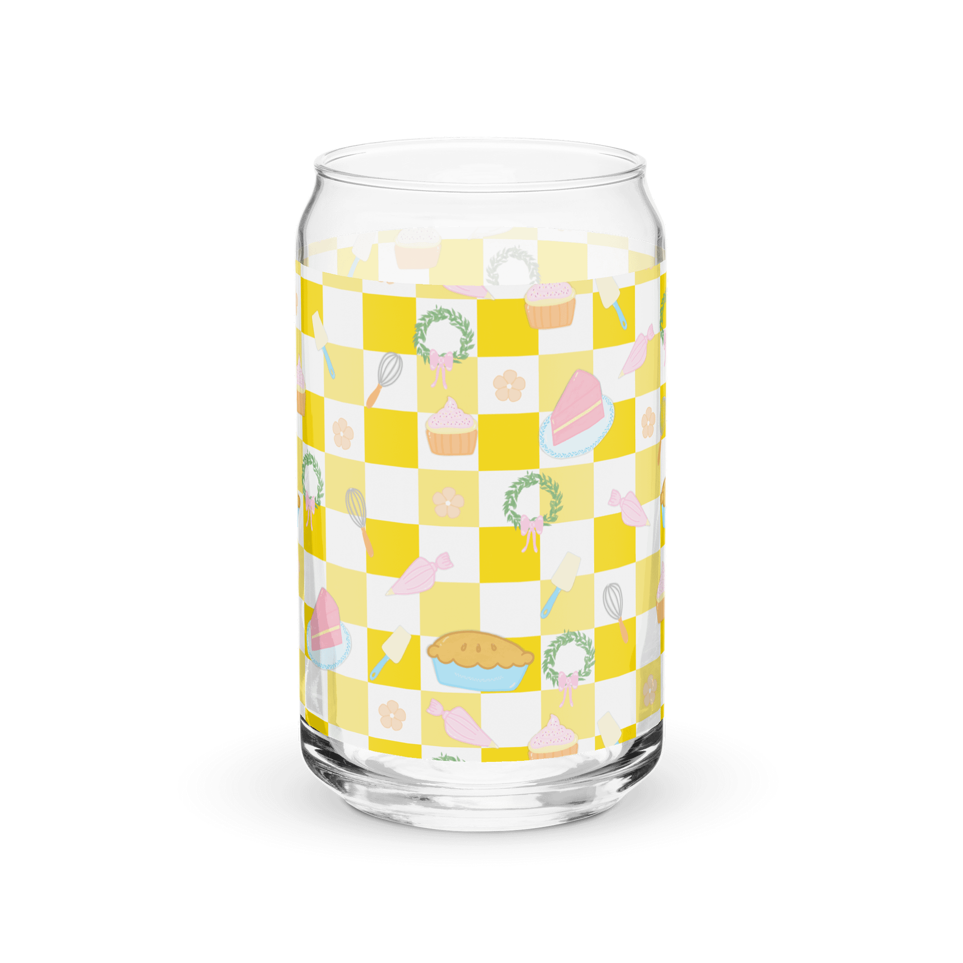 Bakers Dream Pattern Glass Tumbler product image (5)