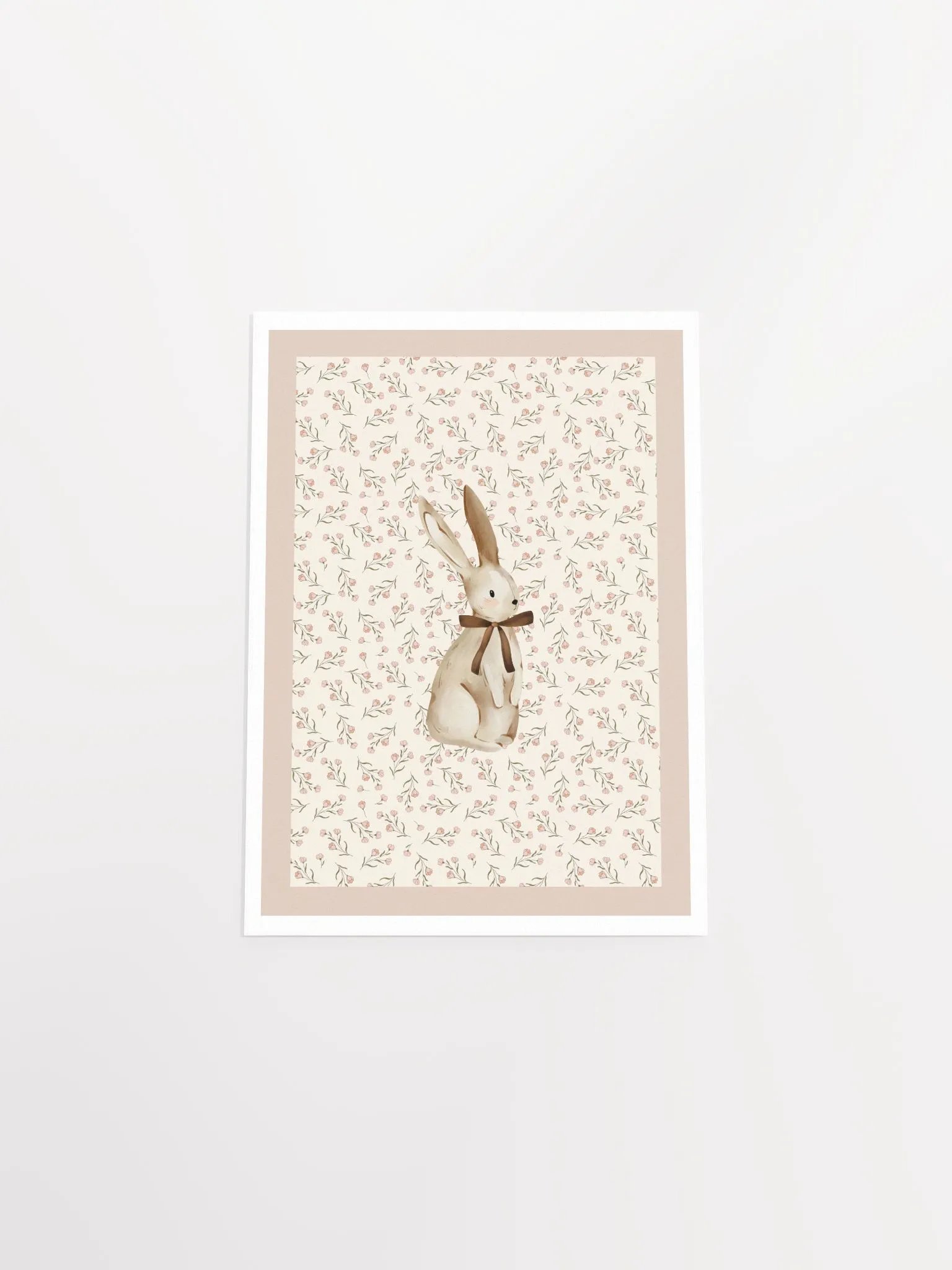 Boho Bunny Nursery Print 3 product image (5)