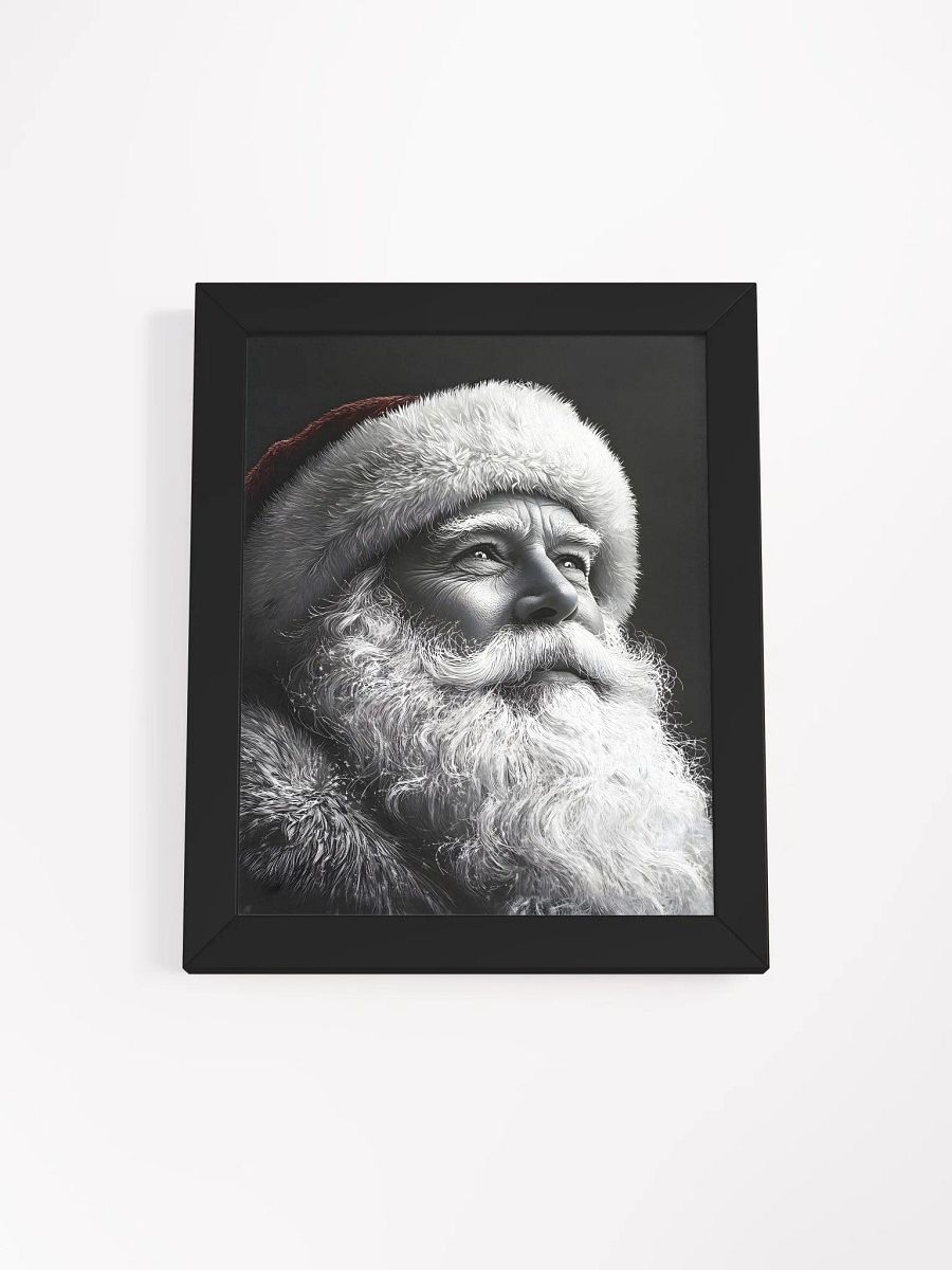 Santa Portrait Framed Poster product image (1)
