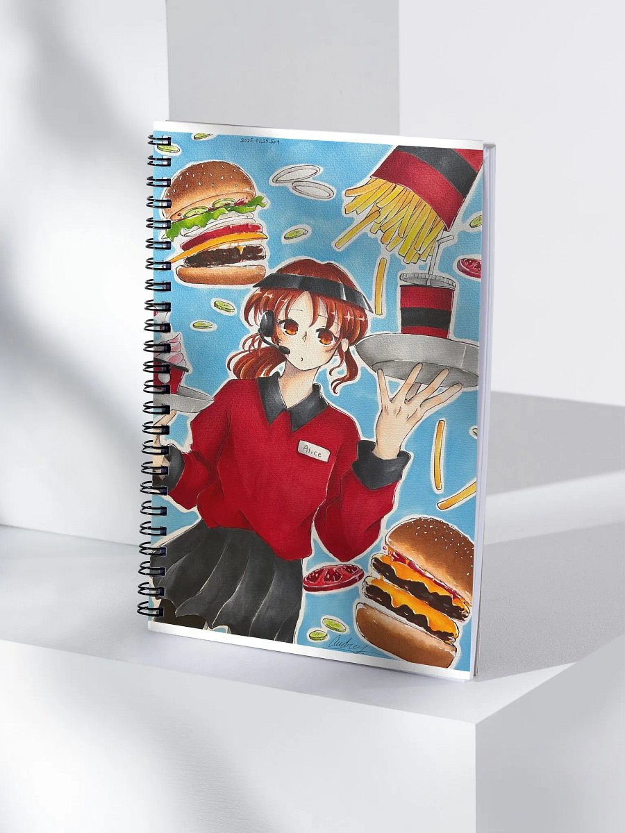 Alice at Work - Notebook product image (4)