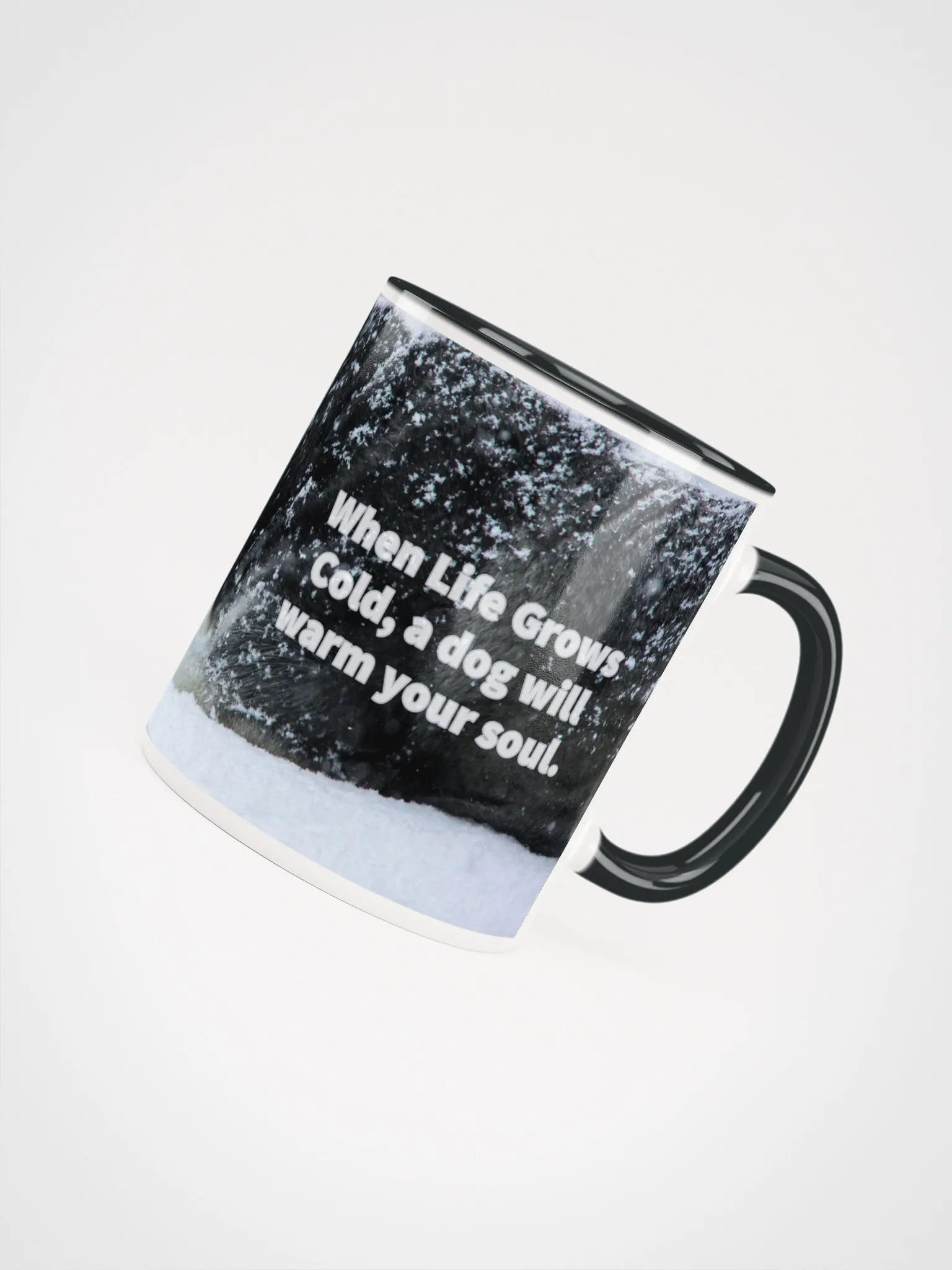 Mug Color in - Siberian Husky tastes the Snow product image (5)