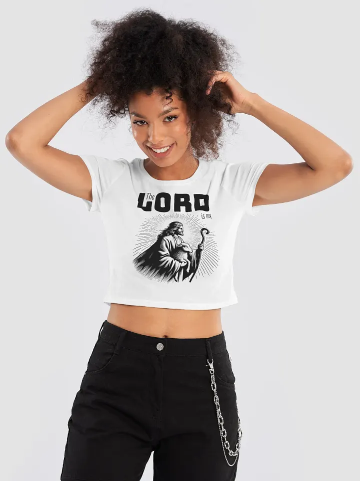 The Lord is my - Crop Tee product image (2)