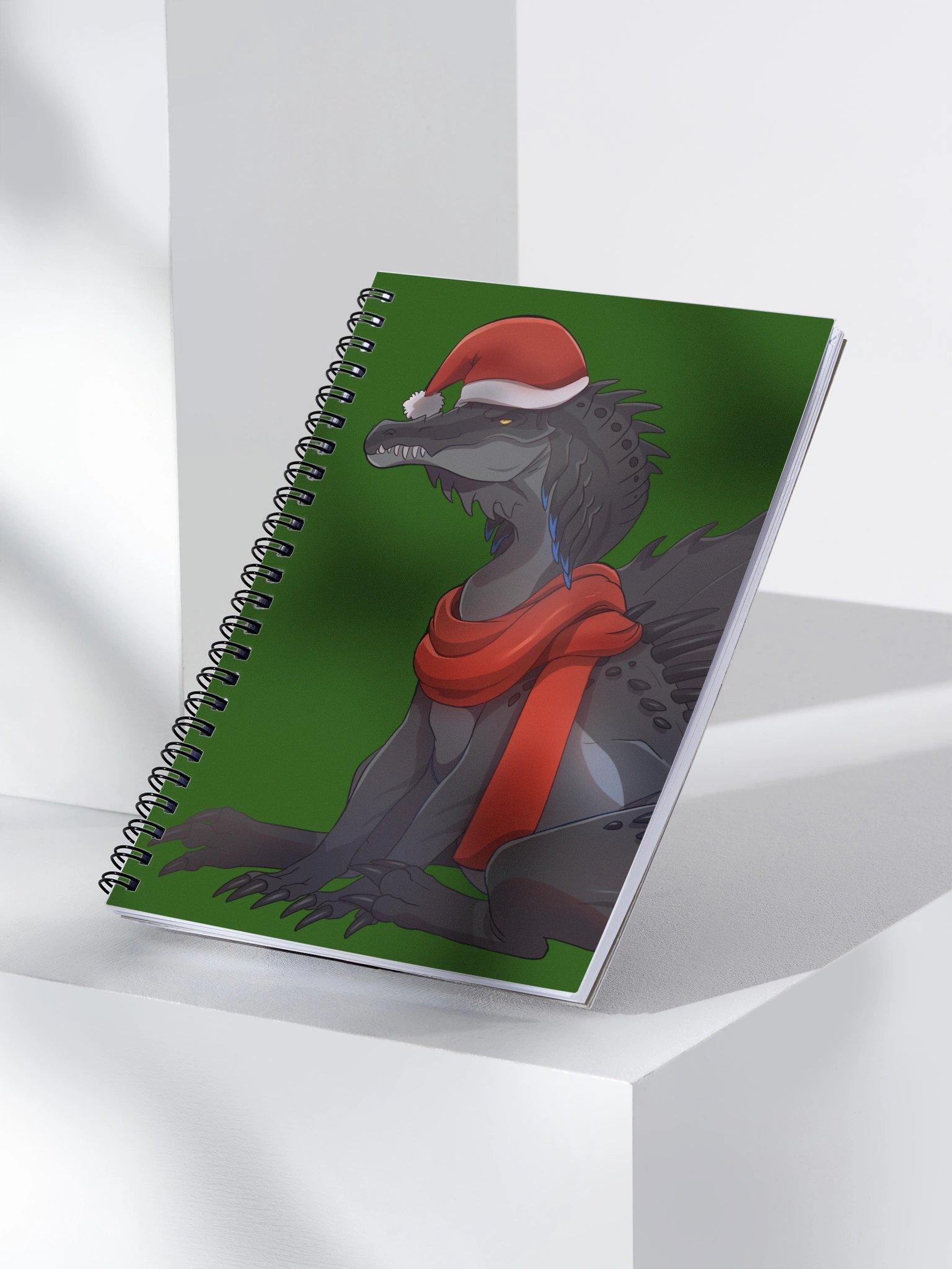 Santa Fury Spiral Notebook product image (3)