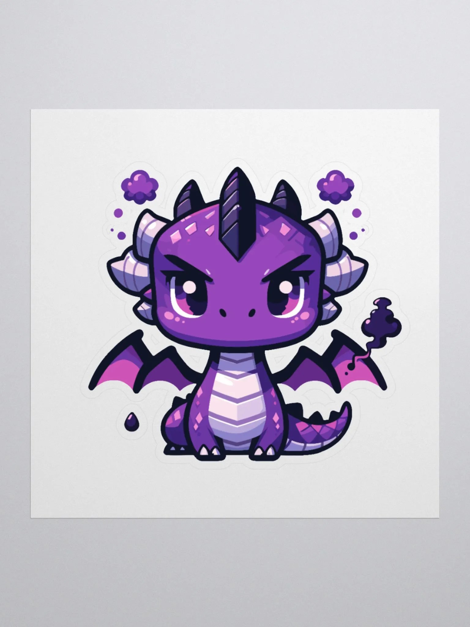 Purple Dragon Emote product image (1)
