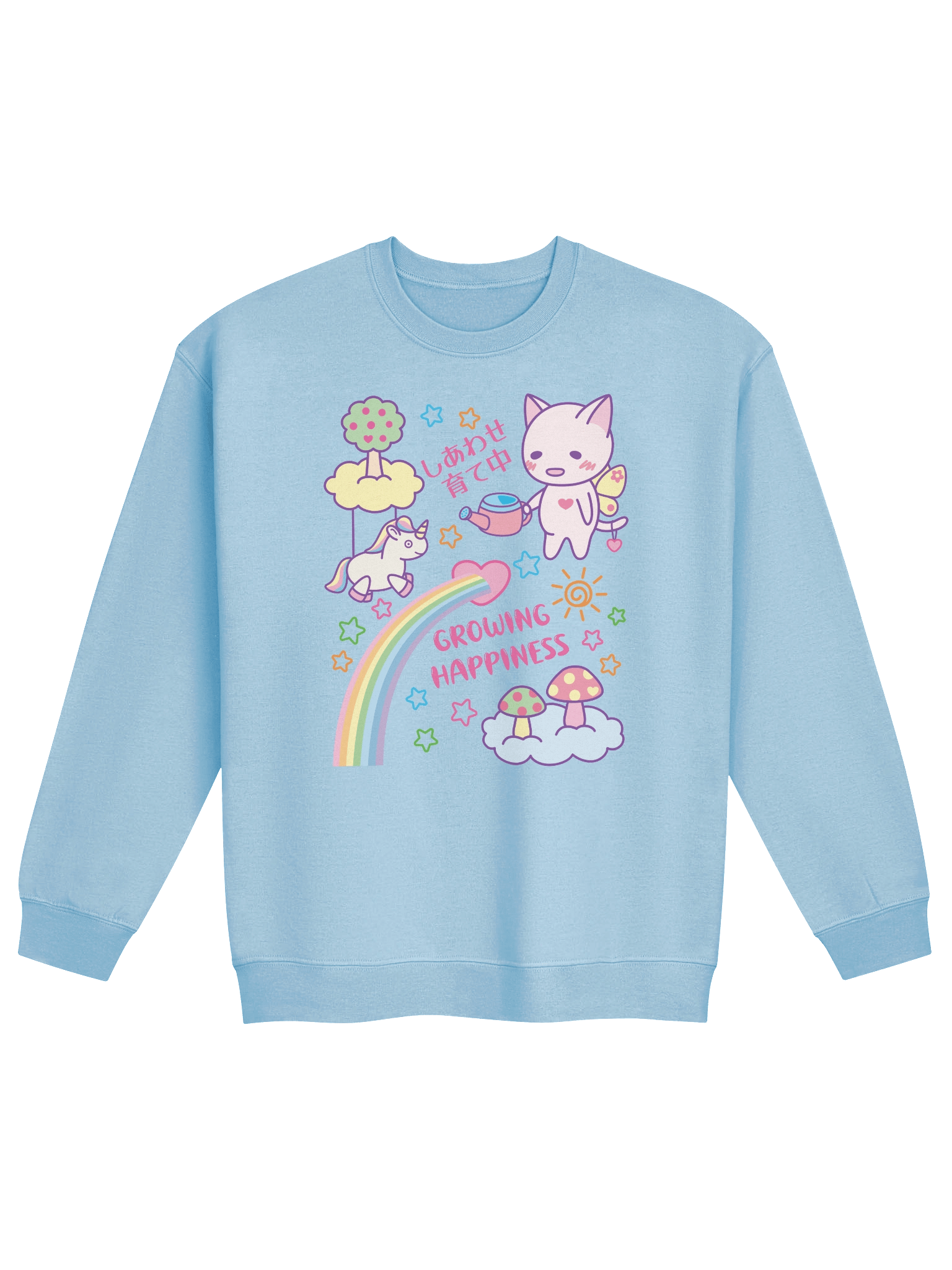 Happy Butterfly Kitty - Unisex Adult Sweatshirt product image (5)