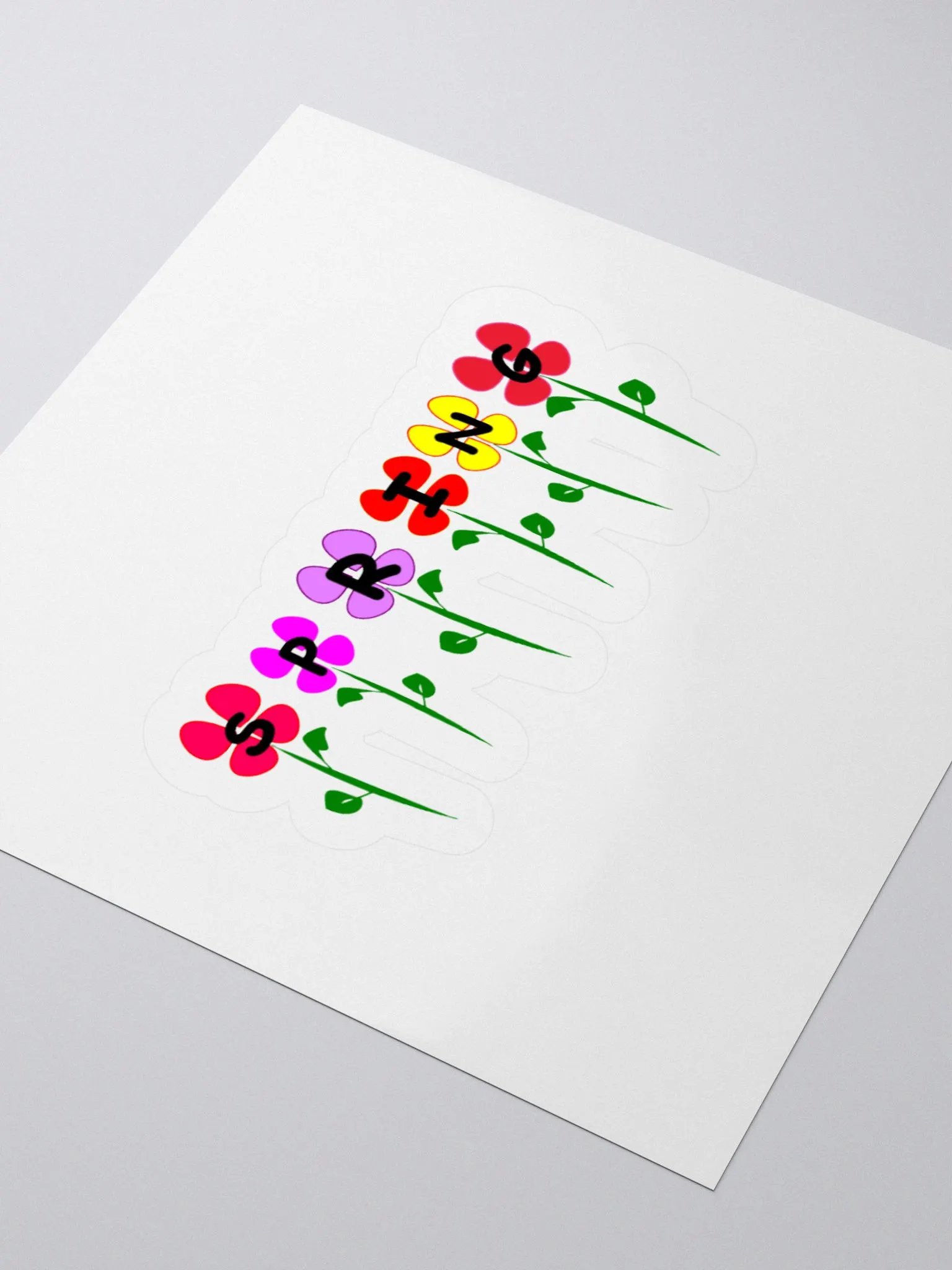 Spring Blossom Kiss Cut Stickers product image (12)