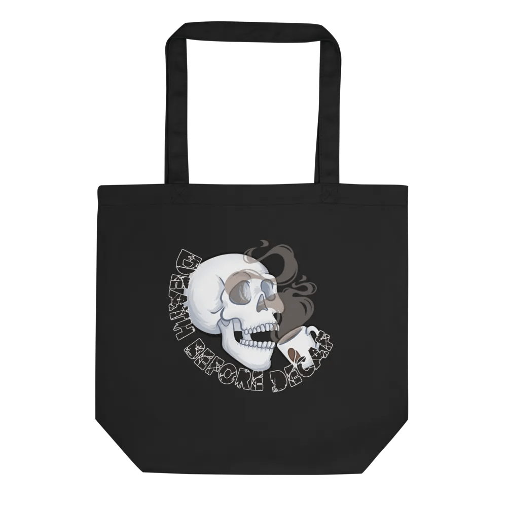 Death Before Decaf Tote Bag product image (3)