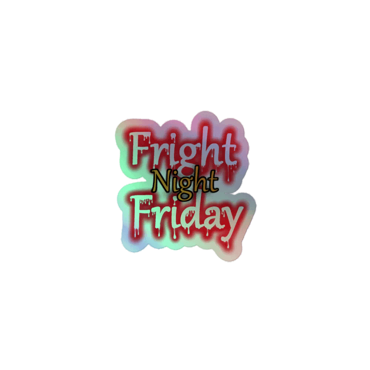 FNF Logo Holo Sticker product image (1)
