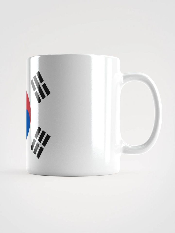 South Korea Flag White Coffee Mug product image (2)
