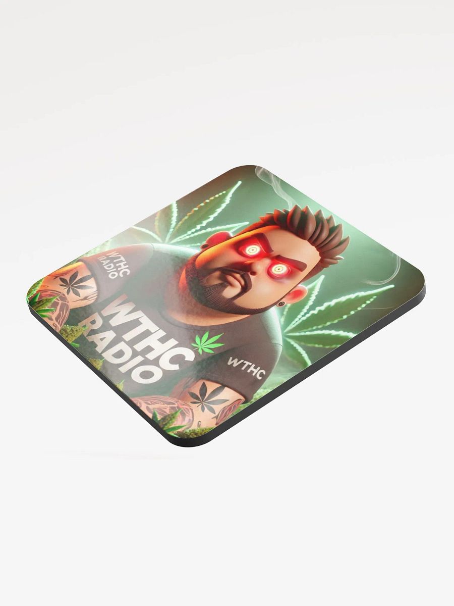 Da WTHC Radio Red Eyes Coaster product image (3)