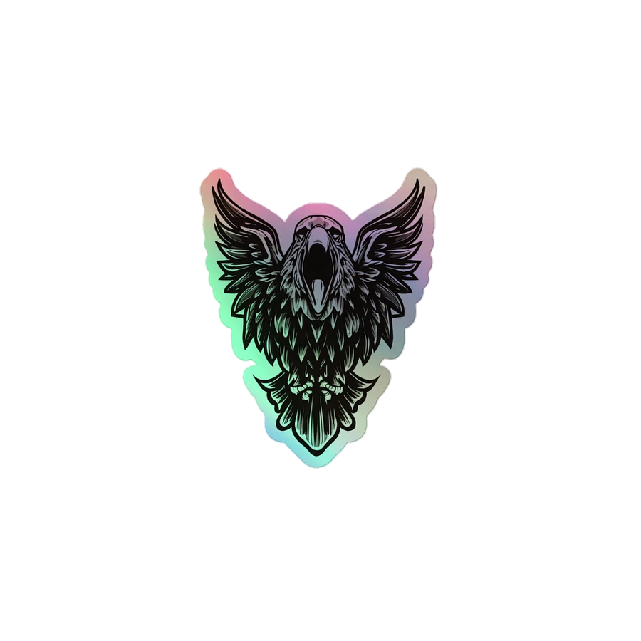 Limited Edition: Holographic Screaming Eagle Sticker product image (1)