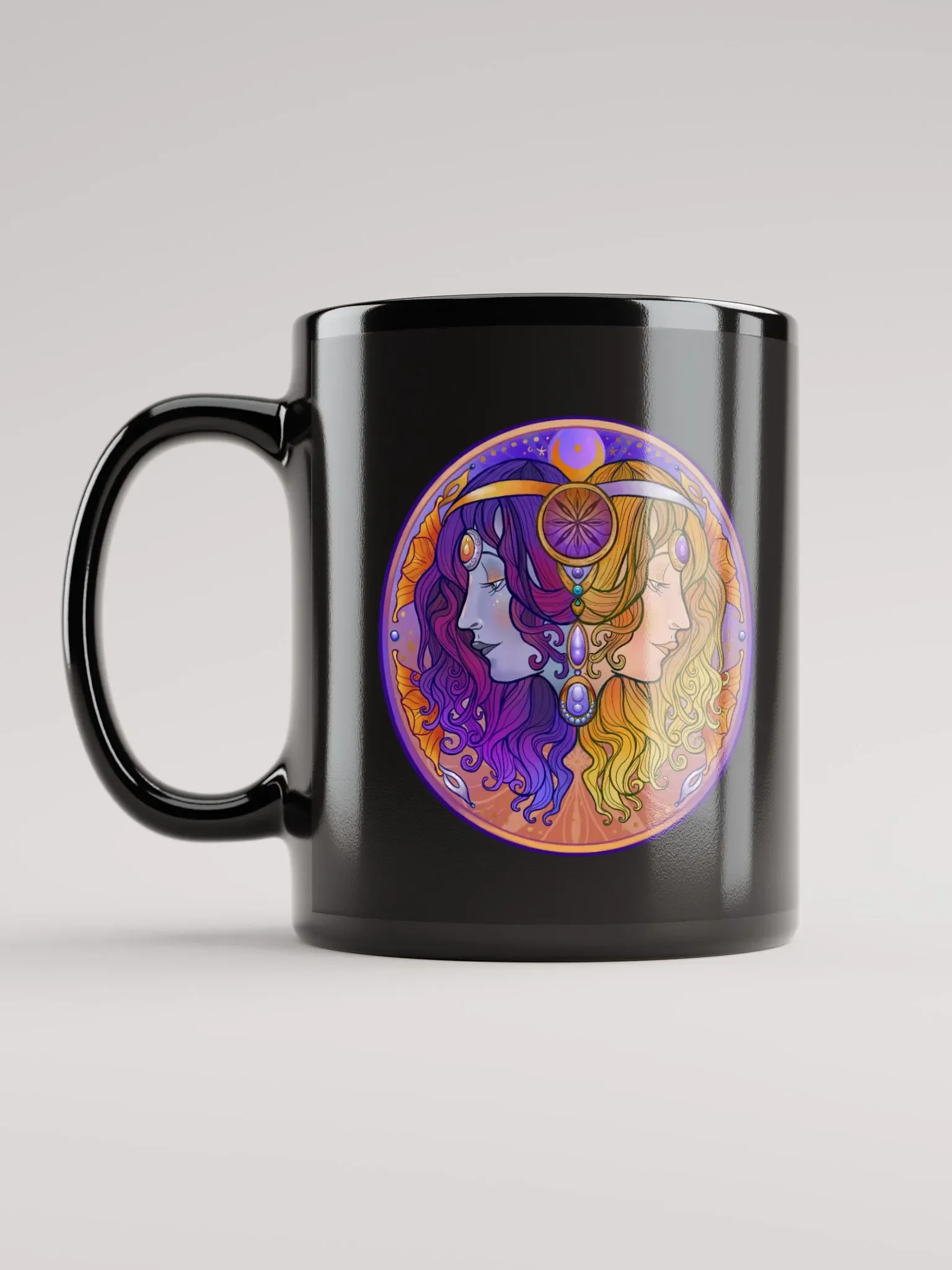 Violet Desert Dreamer - Black Mug product image (6)