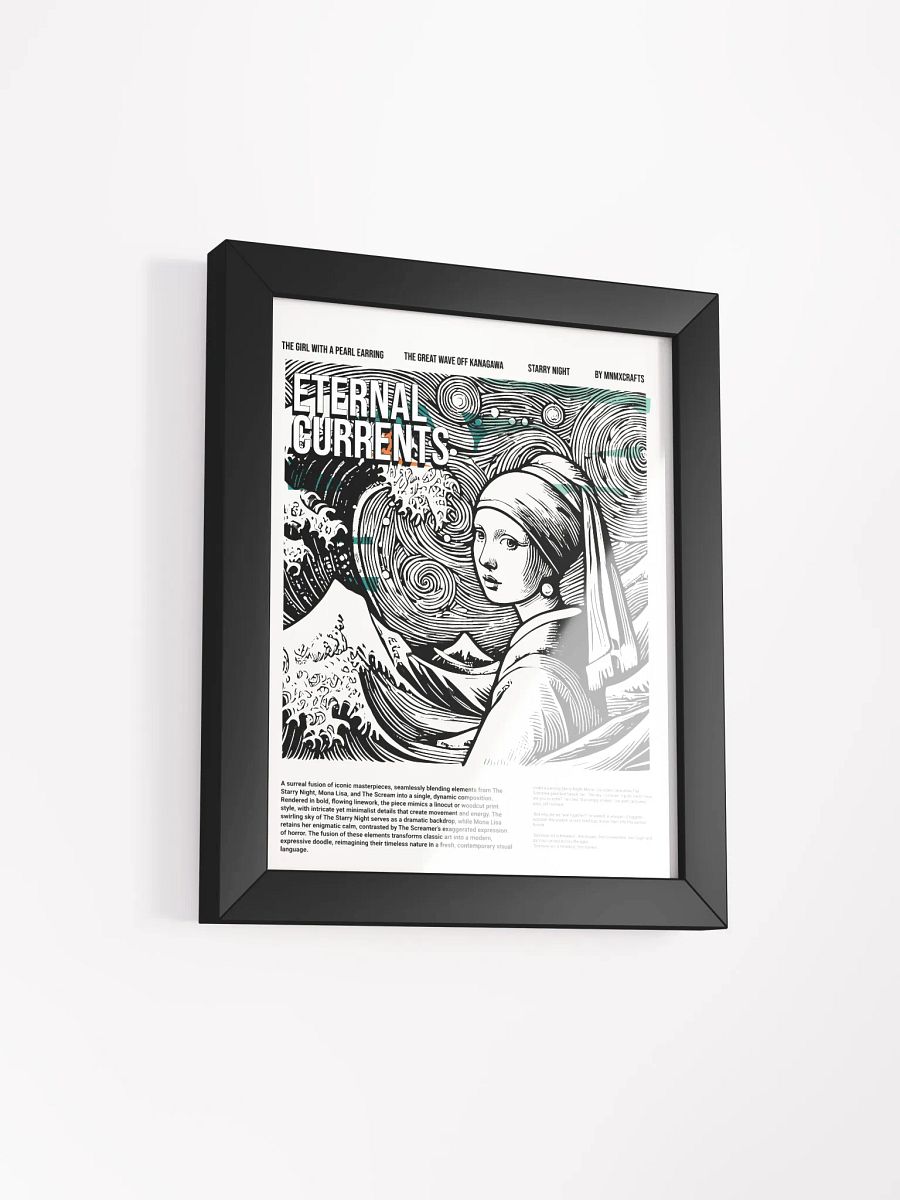 Ethereal Currents Matte Poster product image (2)