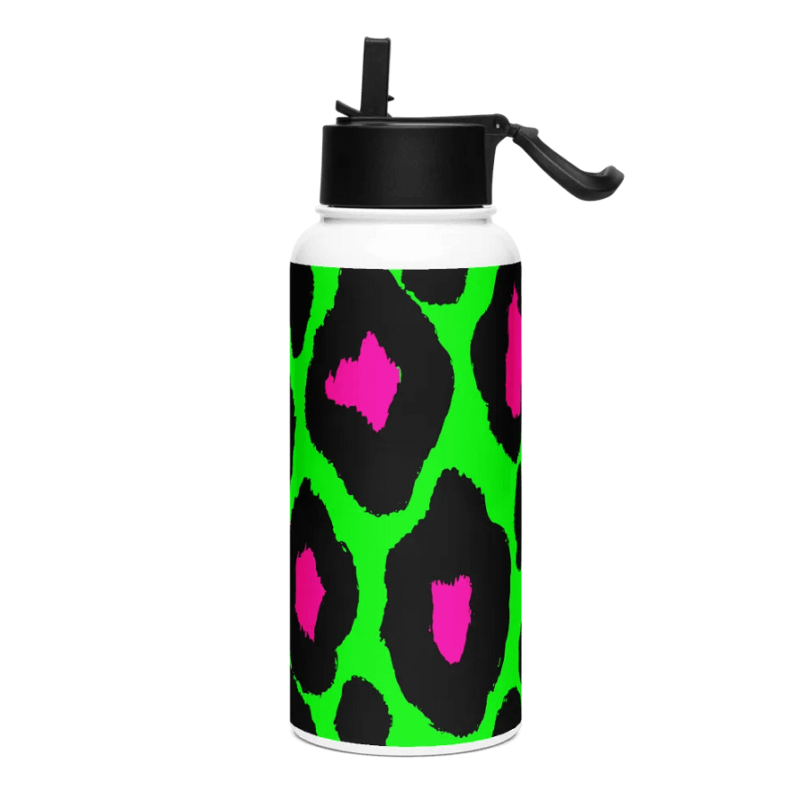 Wild Leopard Print Stainless Steel Water Bottle product image (3)