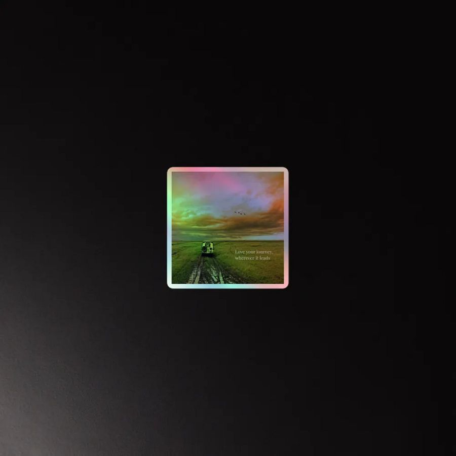 Love Your Journey Holographic Sticker Set product image (4)