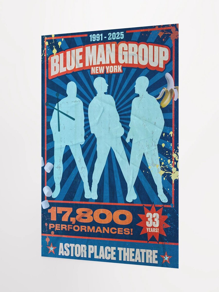 Astor Place Theatre Celebrating 33 Years 1991-2025 12x18 Art Print product image (3)