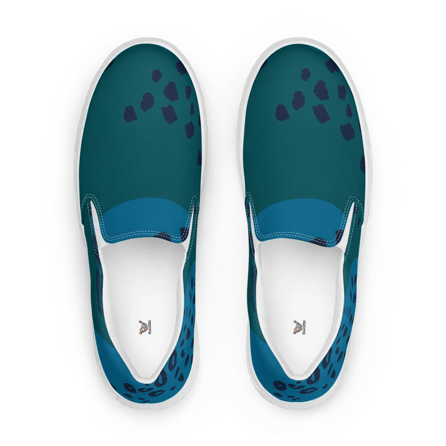 Sapphire Swirl Men's Slip-On Shoes product image (2)