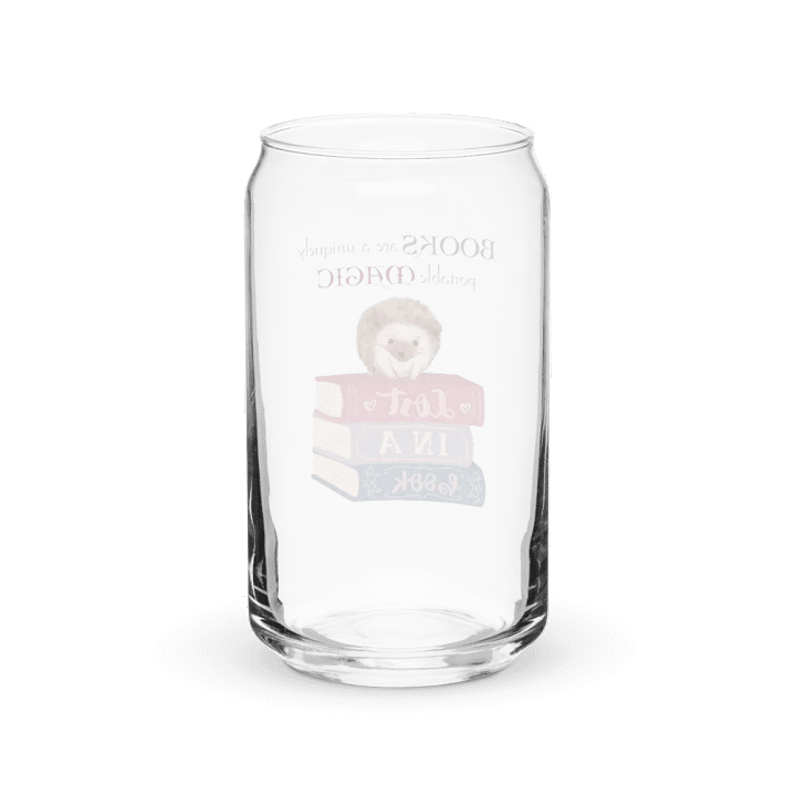 Lost in a Book Can-Shaped Glass product image (6)