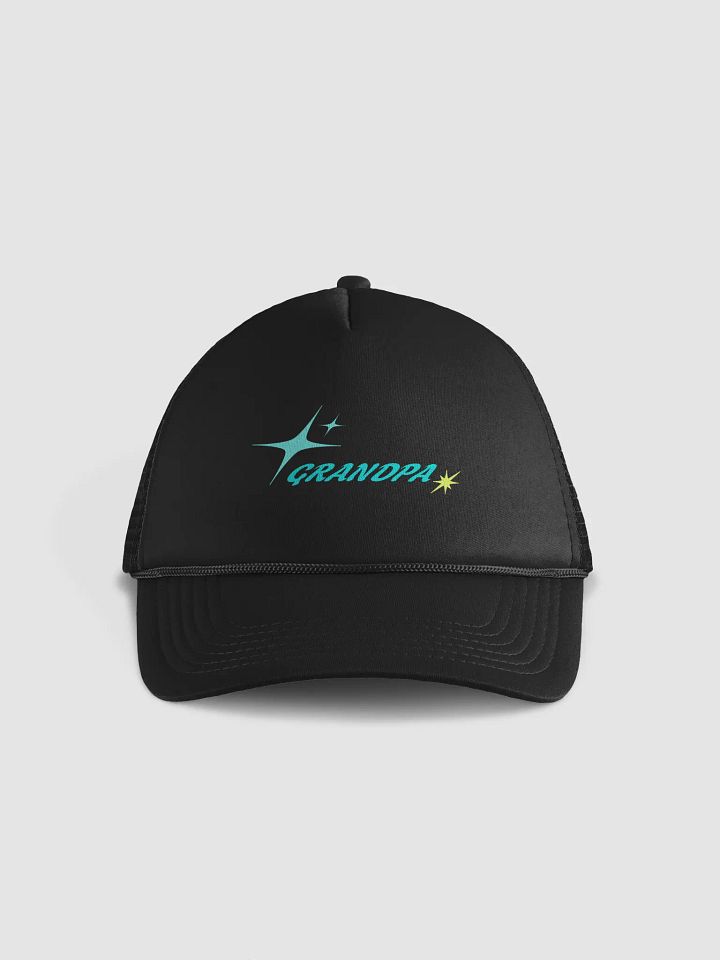 Starry Grandpa Foam Trucker Hat product image (1)
