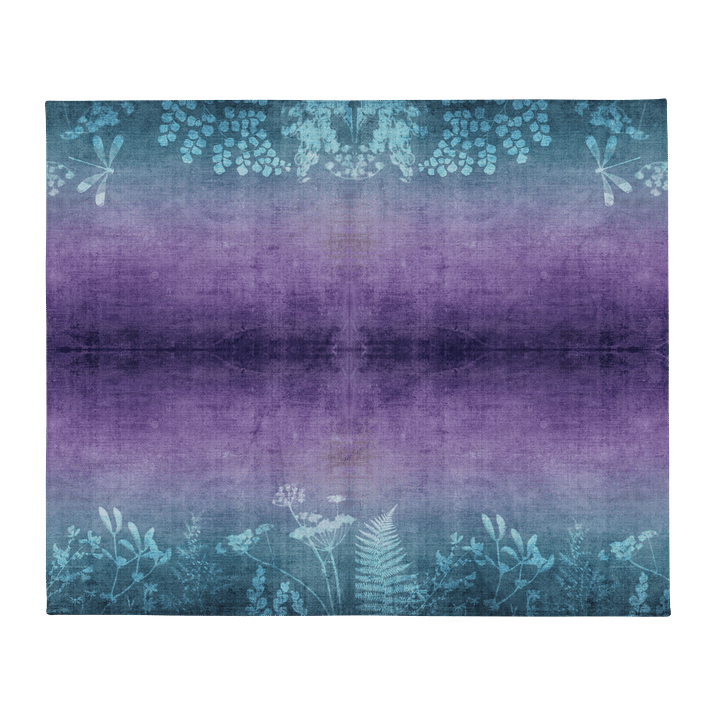 Blue Wildflowers Throw product image (2)