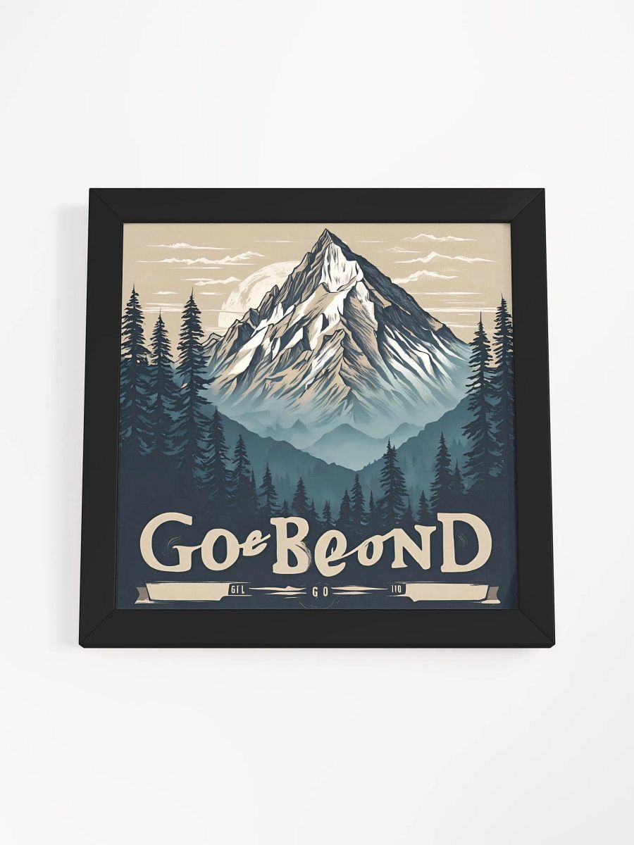 Beyond the Summit Matte Poster product image (4)