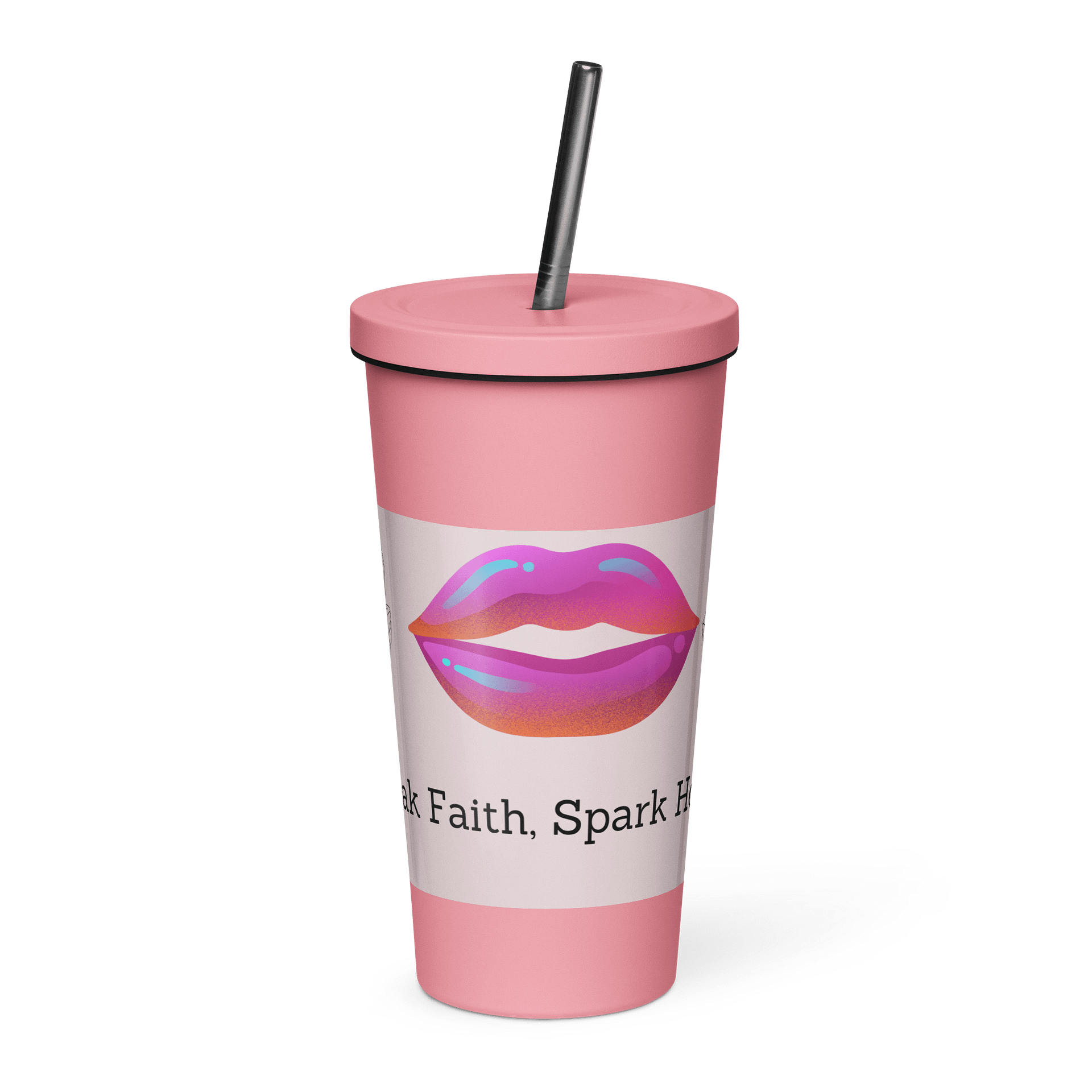Faithful Blooms Insulated Tumbler product image (1)
