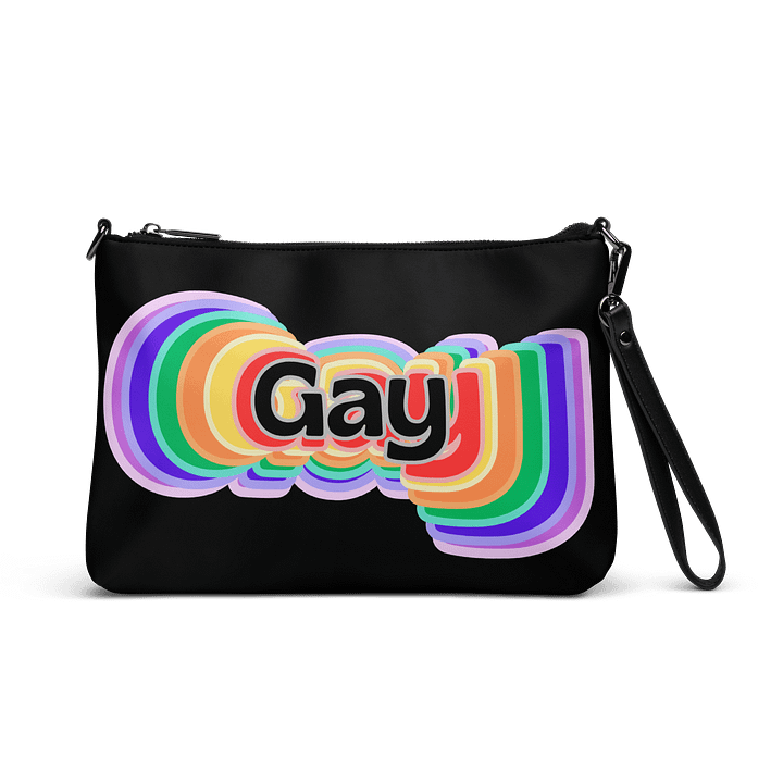 LGBTQIAP2S+ 2025, Rainbow Gay, Cross-body Bag product image (1)