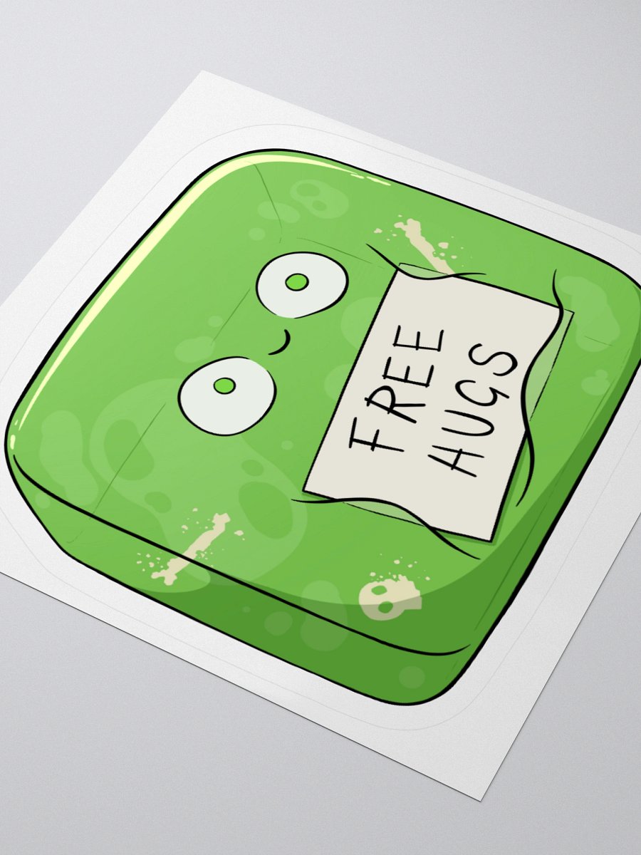 Free Hugs Gelly Cube Sticker product image (7)