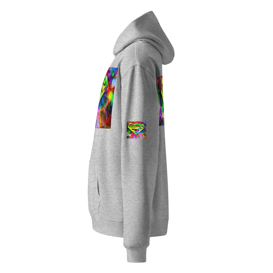 Psychedelic Superman Shield Hoodie product image (12)