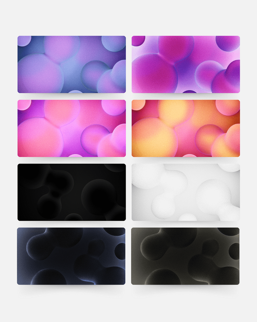 Grainy Bubbles Wallpaper Pack product image (6)