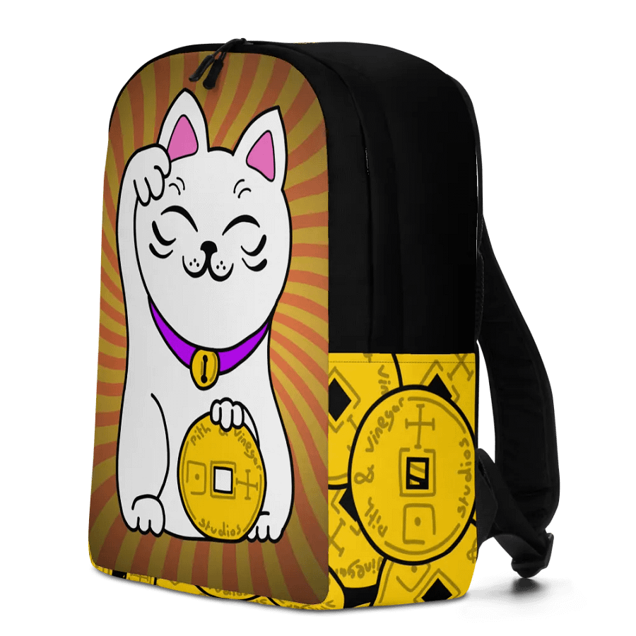 Maneki neko backpack product image (2)