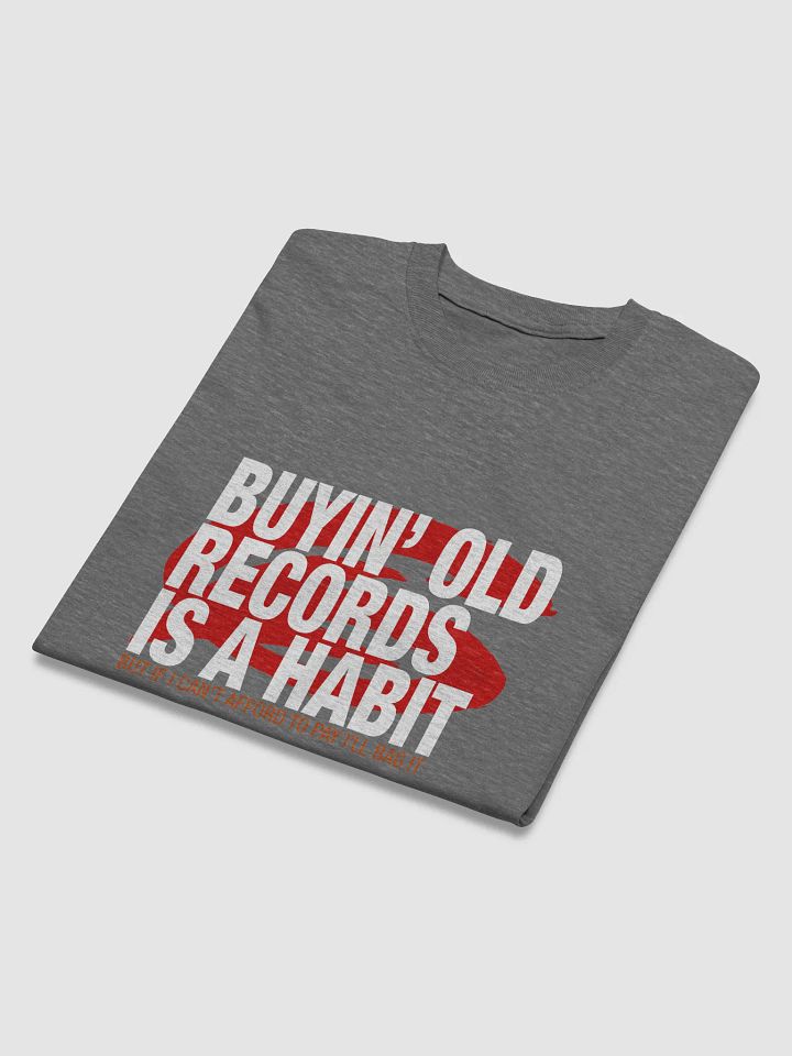 Buyin' Old Records Tee (White Print) product image (4)