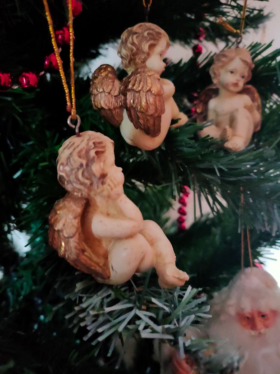 Anjo Vintage "Sonho Celestial" para Árvore de Natal product image (8)