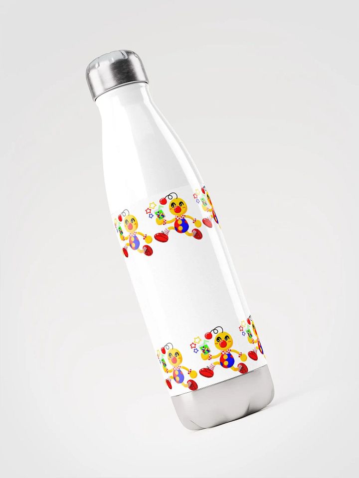 Boyoyoing Repeating Dash Hearts Stainless Steel Bottle product image (1)