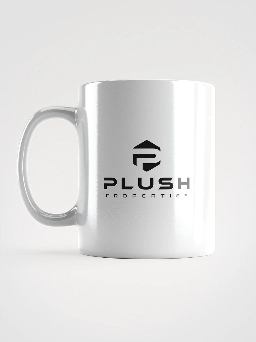 Plush White Glossy Mug product image (2)