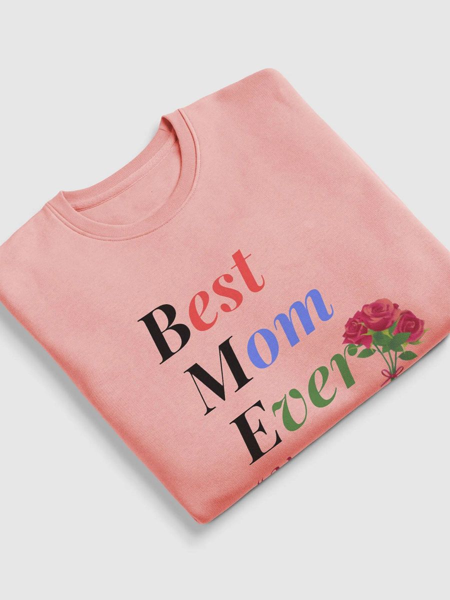 Best Mom Ever Stanley/Stella Unisex Eco Sweatshirt product image (5)