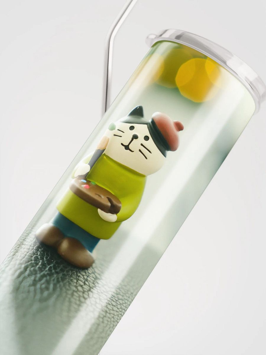 Artistic Cat Stainless Steel Tumbler product image (4)