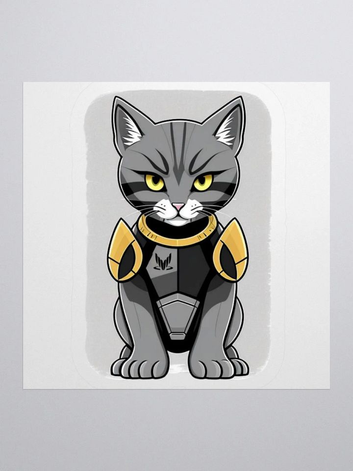 Garrus the Cat Sticker product image (2)