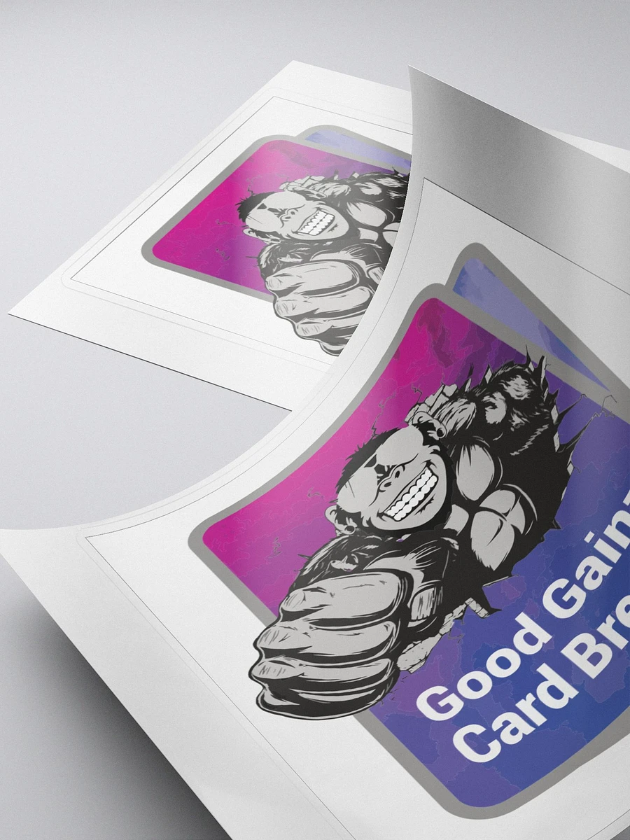 Good Gainz Card Breaks Logo Sticker product image (4)