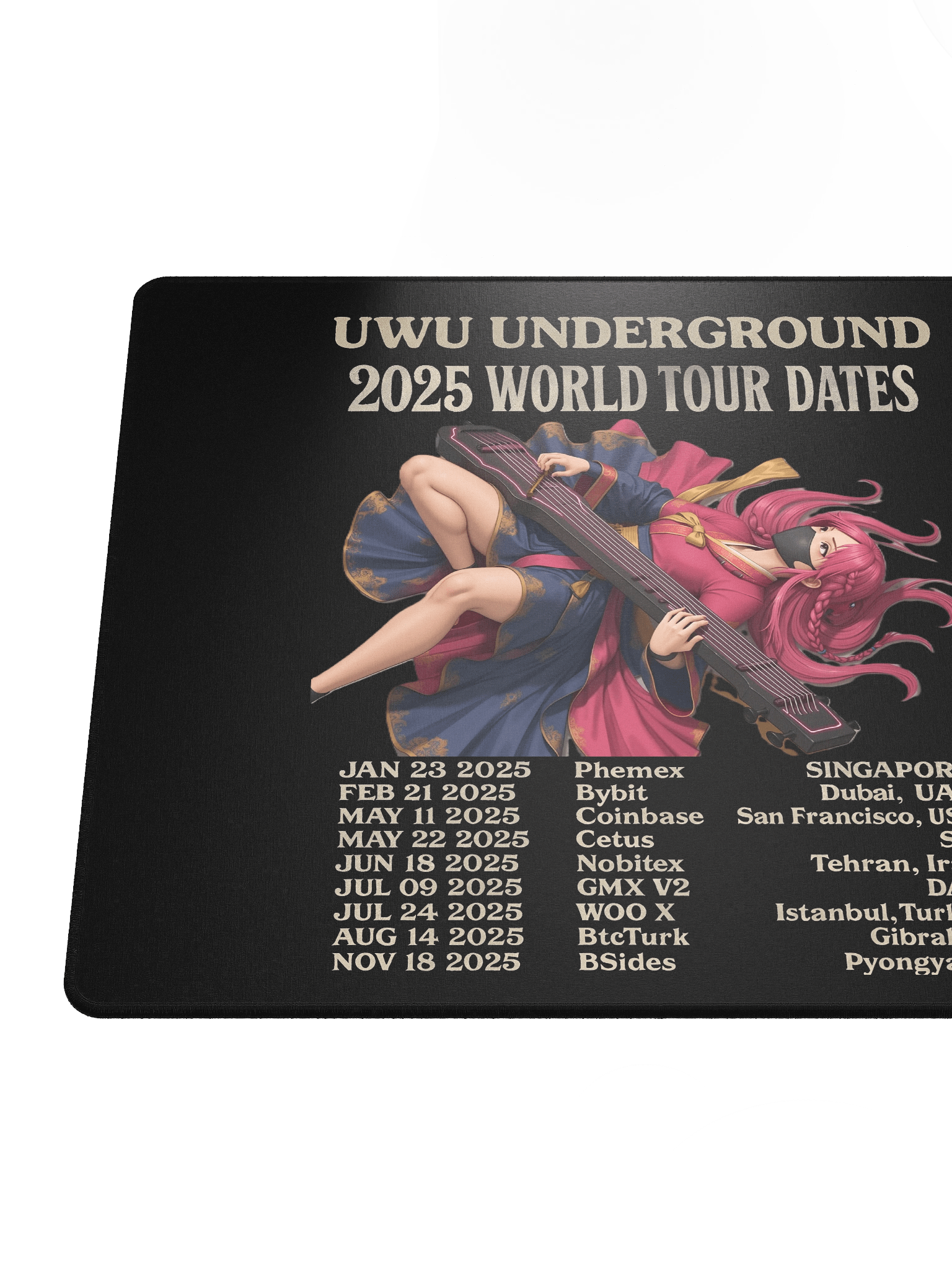 UwU World Tour - Yuki - Ltd Edition - 2025 - Mouse Pad 2 product image (6)