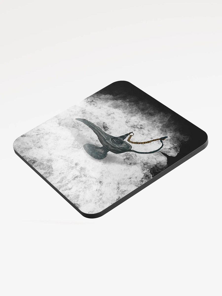 Daemon Lamp Glossed Cork Coaster product image (3)