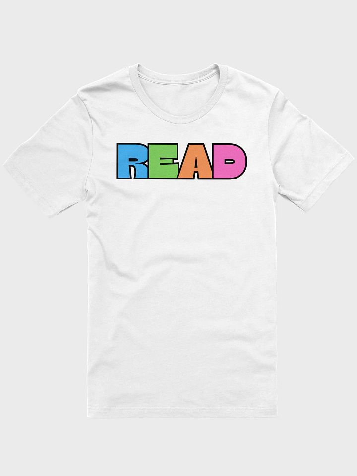 READ Colorful Text Short Sleeves product image (2)